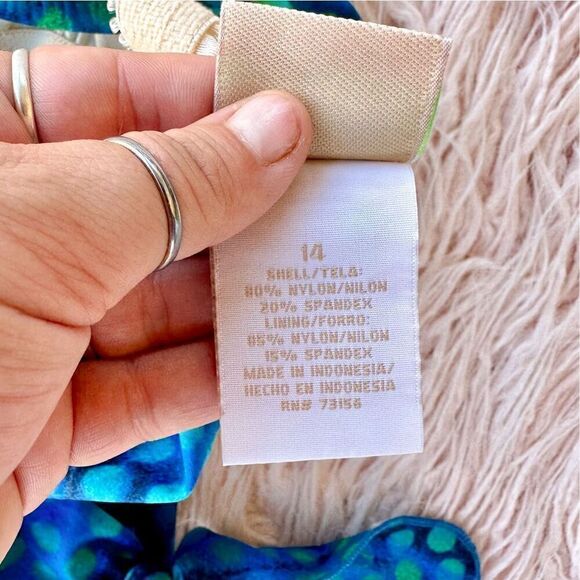 Vintage Spotted Tankini - Picture 3 of 5